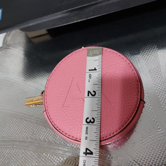 Beautiful Anne Klein Small Clip On Pouch Coin Purse Clip On Handbag Keychain - Picture 4 of 4